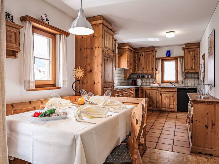 Ferienwohnung für 4 Personen, mit Garten und Balkon in Zuoz - 2