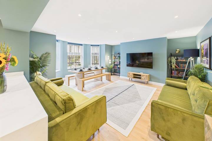 Apartamento para 12 personas, con jardín, Familias con niños en Liverpool
