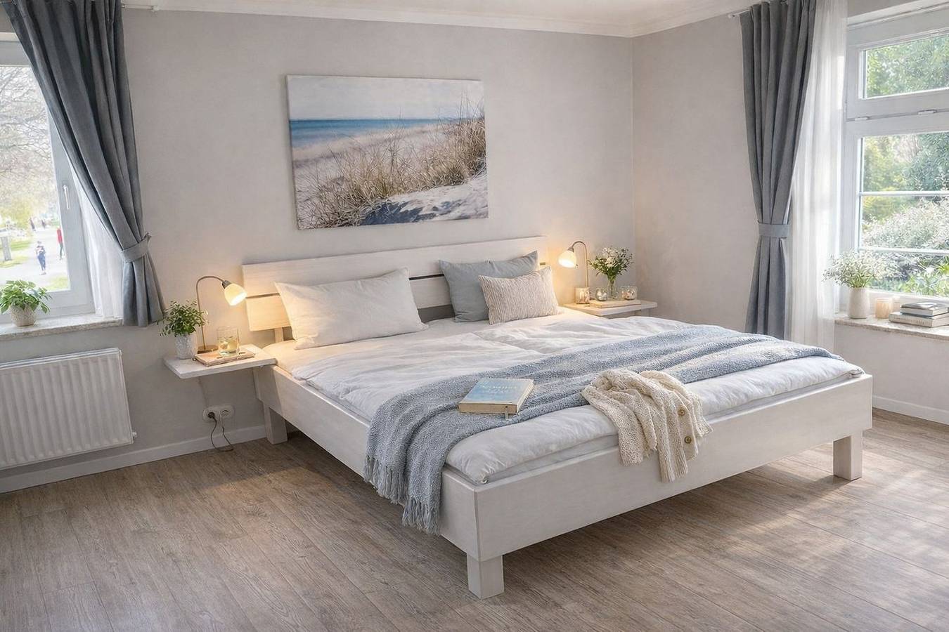 Ganze Wohnung, Urlaub auf dem Ferienbauerrnhof - direkt an der Küste mit traumhaften Meerblick! in Katharinenhof (Fehmarn), Fehmarn