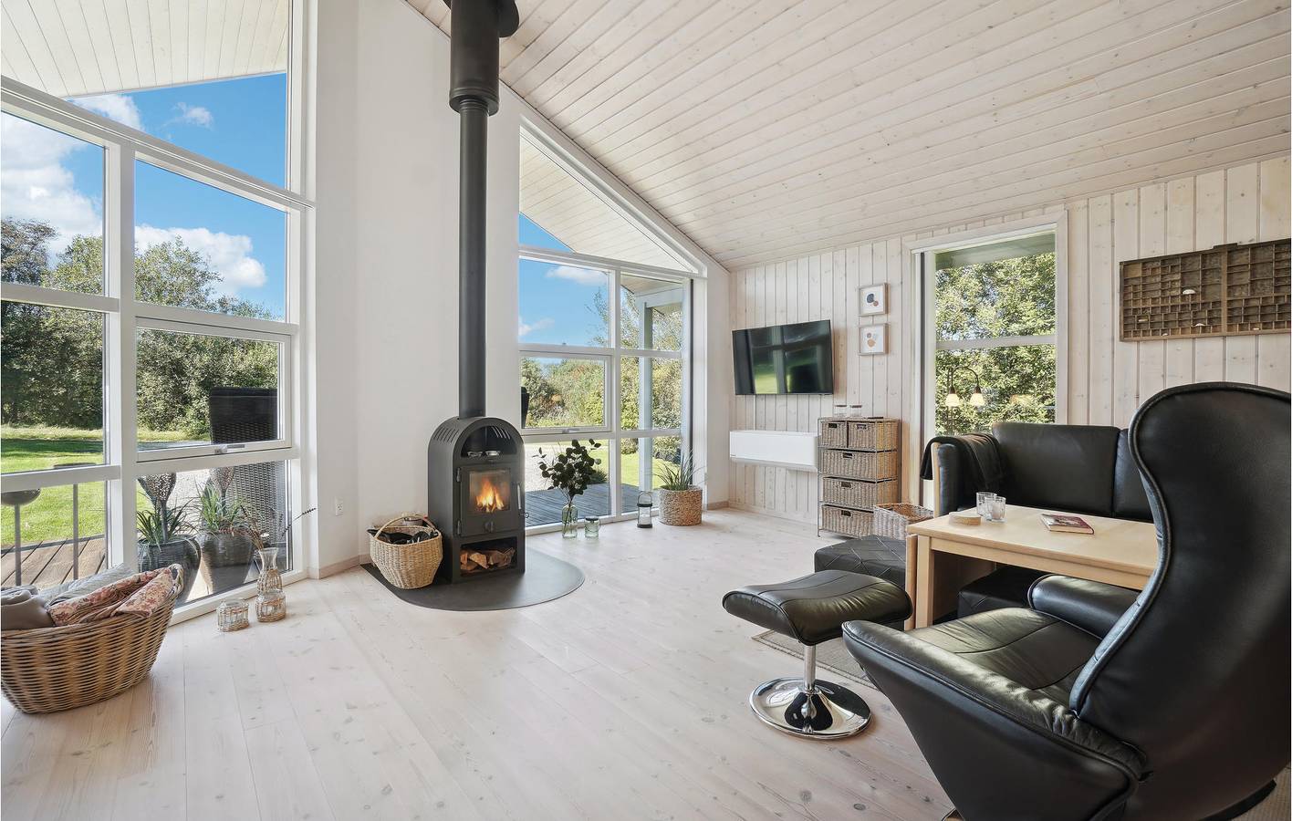 Ferienhaus für 6 Personen mit Sauna in Kærgården, Limfjord in Nordjütland