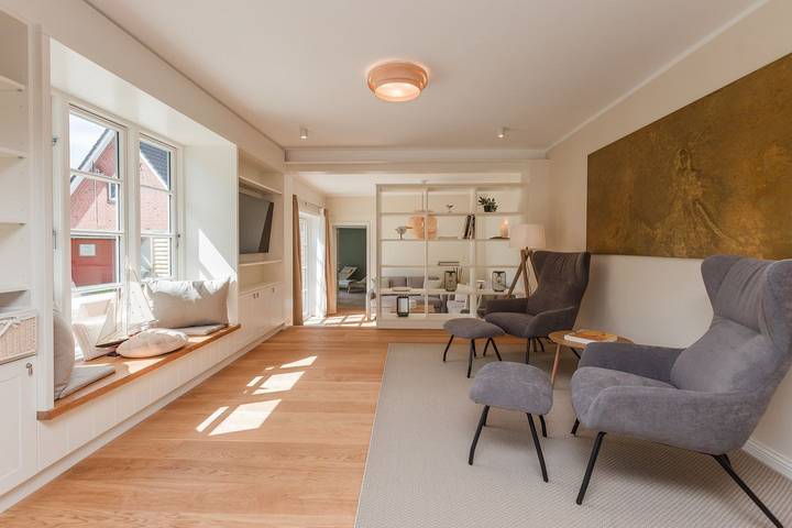 Ferienhaus für 9 Personen, mit Sauna und Garten