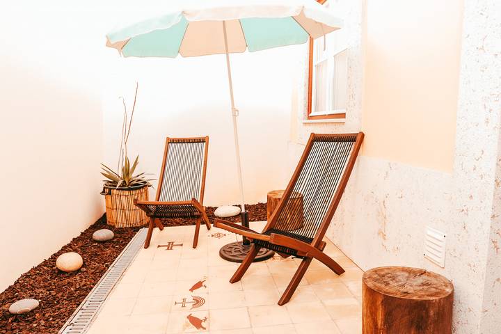 Apartamento de férias para 4 pessoas, com Terraço e Jardim em Município de Lisboa