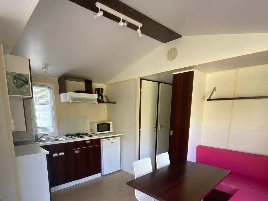 Camping le Trel - Mobilhome 5 personnes - Mobil-home 2 chambres - terrasse non couverte in Saint-Pompont, Périgord Noir