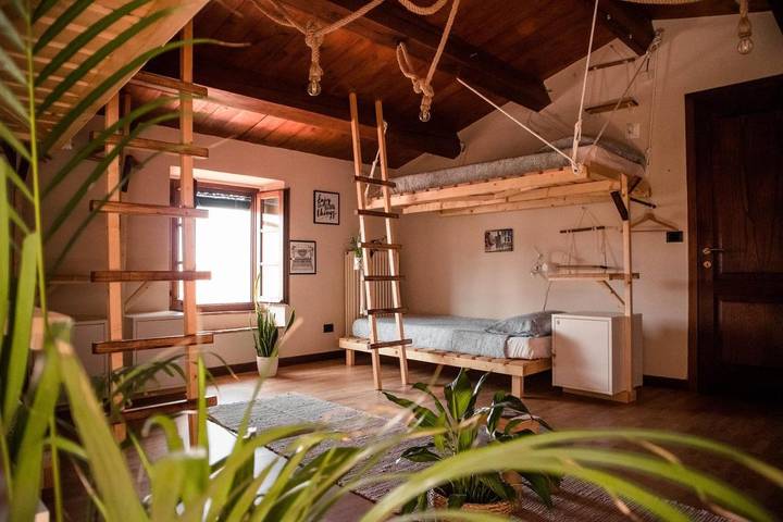 Appartamento per 2 persone, con Balcone e Giardino nonché Vista lago e Panorama a Calci