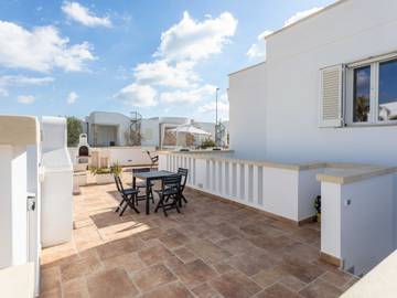 Maison De Vacances pour 4 Personnes dans Marina di Pescoluse, Salve, Photo 1