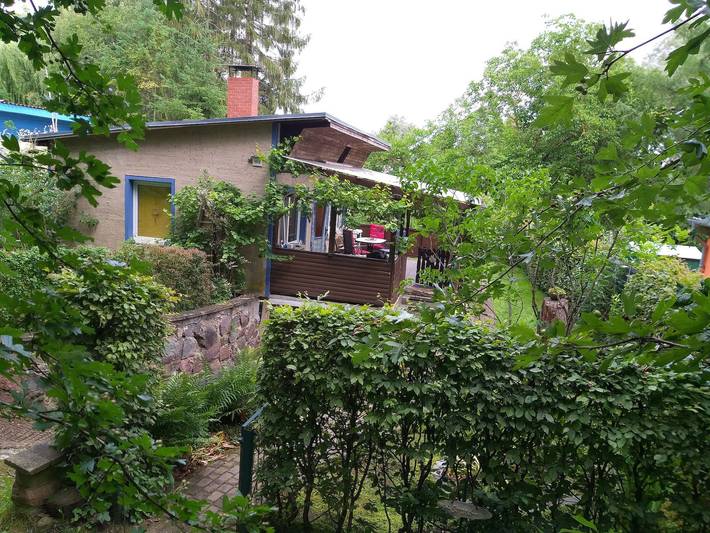 Ferienwohnung für 4 Personen, mit Terrasse und Garten sowie Sauna und Seeblick in Blankensee (Mecklenburg)