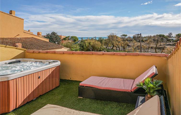 Maison de vacances pour 6 personnes, avec terrasse dans Plage de La Roquille