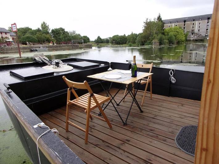 Bateau pour 2 personnes, avec vue et terrasse dans les Pays de la Loire - 2