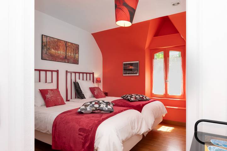Chambre d’hôte pour 2 personnes, avec Jardin à Sulniac