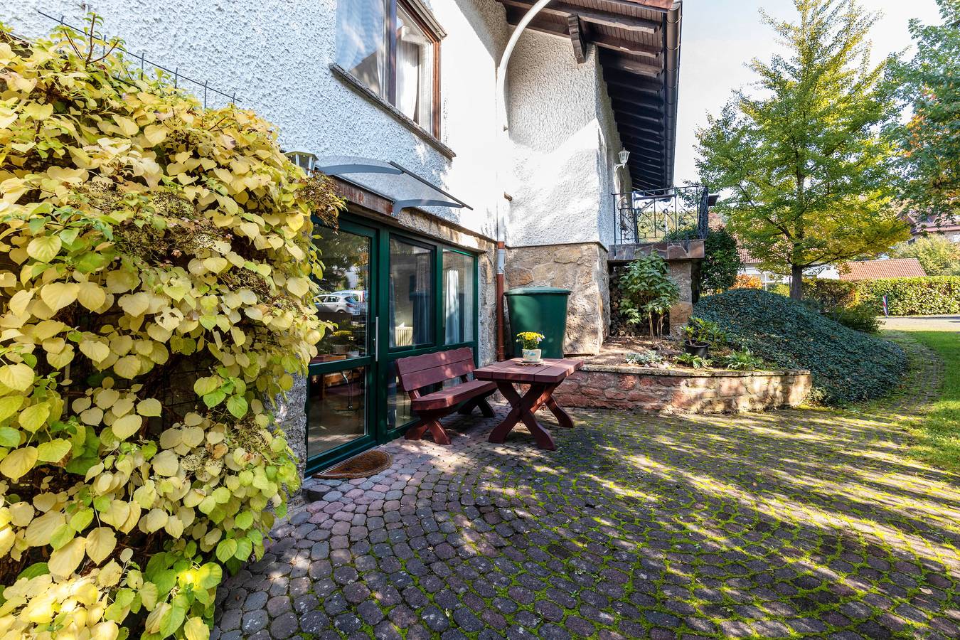 Estudio entero, Estudio 'Spessartruhe' con terraza compartida y wifi in Linsengericht, Distrito de Main-Kinzig-Kreis