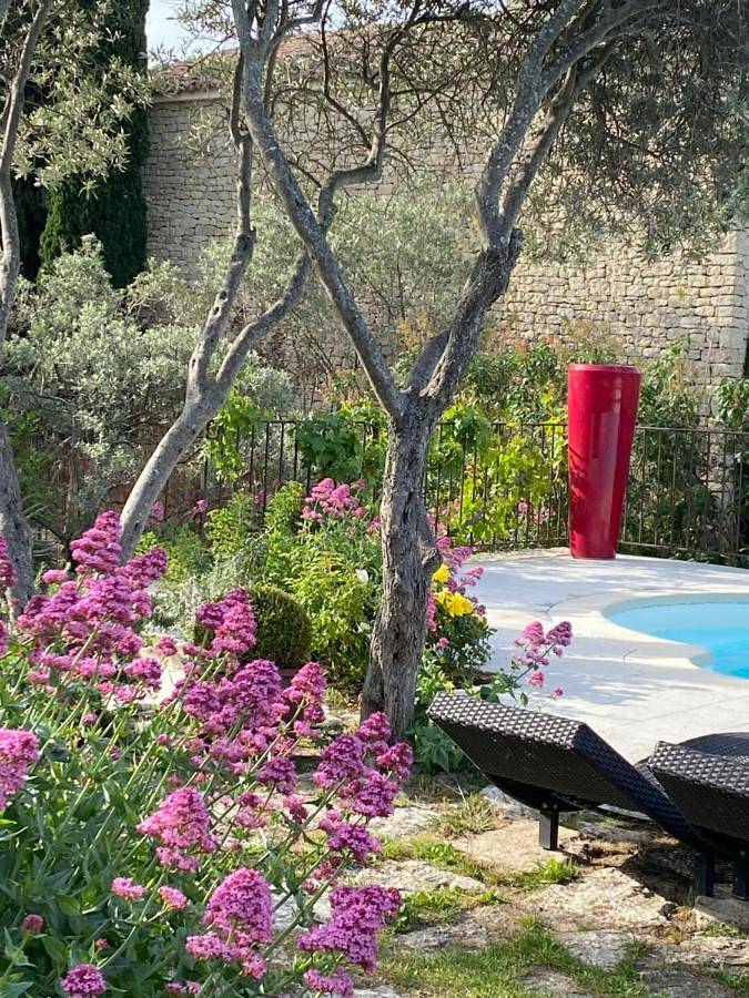 Hôtel pour 2 personnes, avec Terrasse ainsi que Jardin et Piscine à Gordes - 2