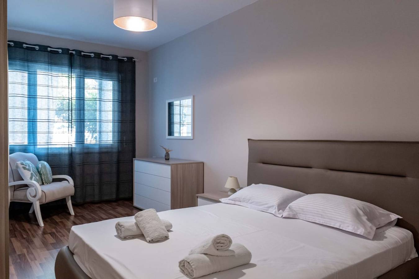 Hel leilighet, Ferieleilighet for 4 personer med balkong / terrasse in Saranda, Vlorë