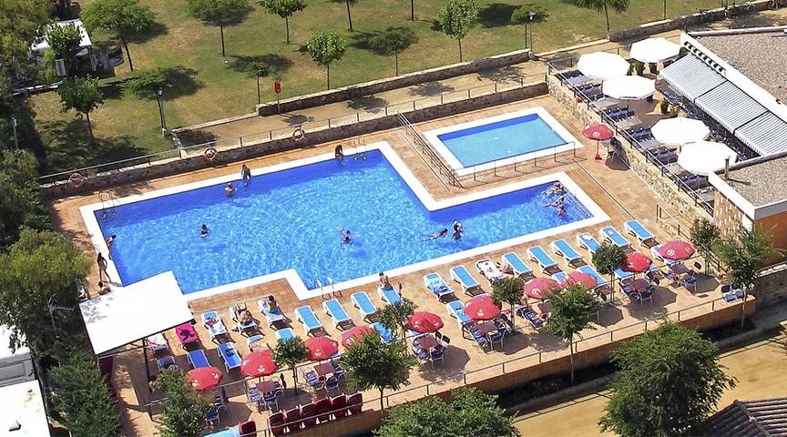 Mobil home pour 6 personnes, avec terrasse et piscine à Malgrat de Mar - 3