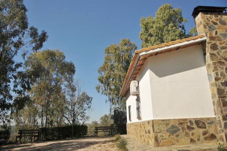 Casa rural con piscina para 8 personas, con jardín y piscina además de vistas y vistas al lago en Provincia de Badajoz - 4