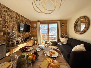 Chalet pour 6 personnes, avec balcon et piscine à Vars