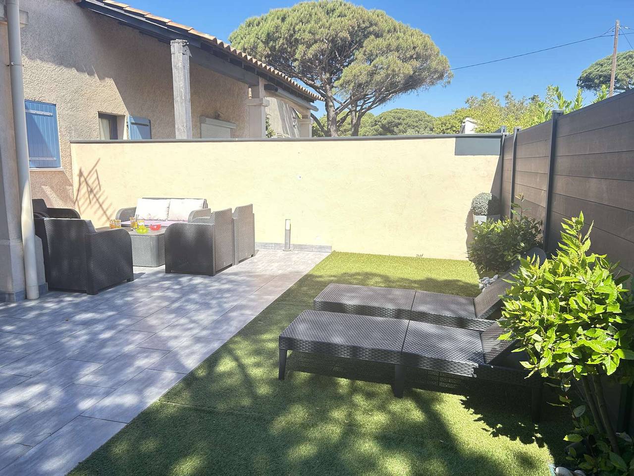 Villa Méditerranéenne 5 pièces, 8 pers, Terrasse, Jardin, Parking in La Nartelle, Sainte-Maxime