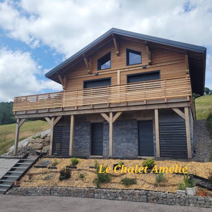 Chalet für 6 Personen, mit Garten und Balkon, kinderfreundlich - 1