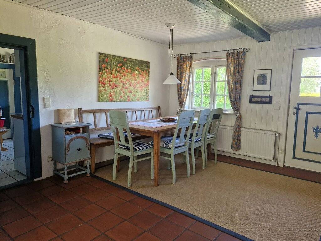 Ganze Wohnung, Ferienhaus Romantisches Reetdachhaus in Schnarup-Thumby, Grünes Binnenland