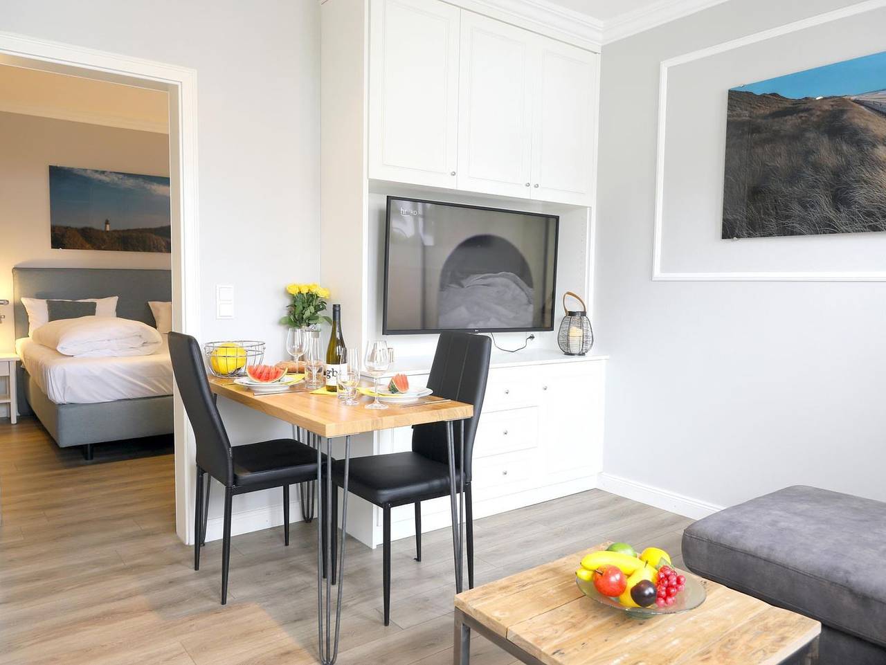 Ganze Wohnung, Gemütliches 2-Zimmer-Appartement in strandnaher Lage, Westerland, Sylt in Westerland, Sylt (Gemeinde)