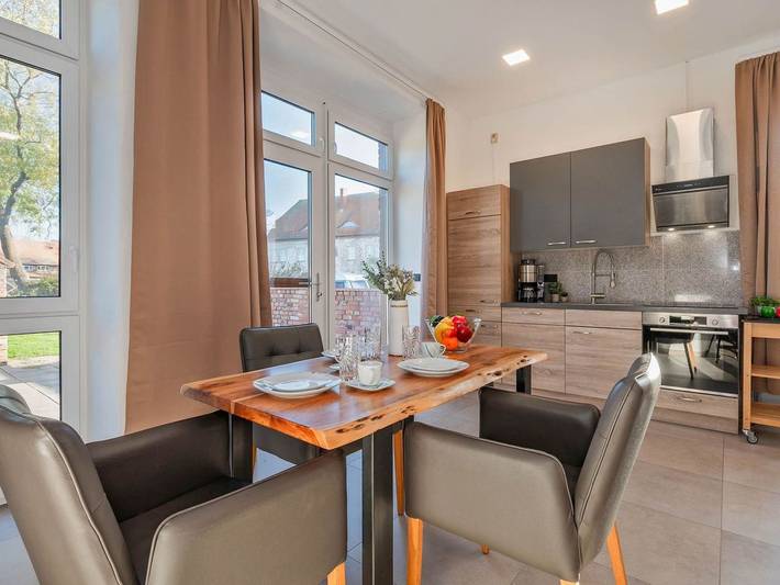 Ferienwohnung für 3 Personen, mit Terrasse und Garten in Pudagla - 4