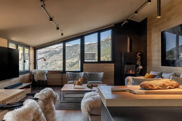 Apartamento para 12 personas, con Balcón y Jacuzzi además de Terraza y Vistas en Soldeu