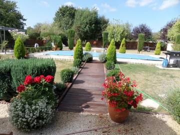 Gîte pour 7 personnes, avec jardin et piscine dans Moncoutant-sur-Sèvre