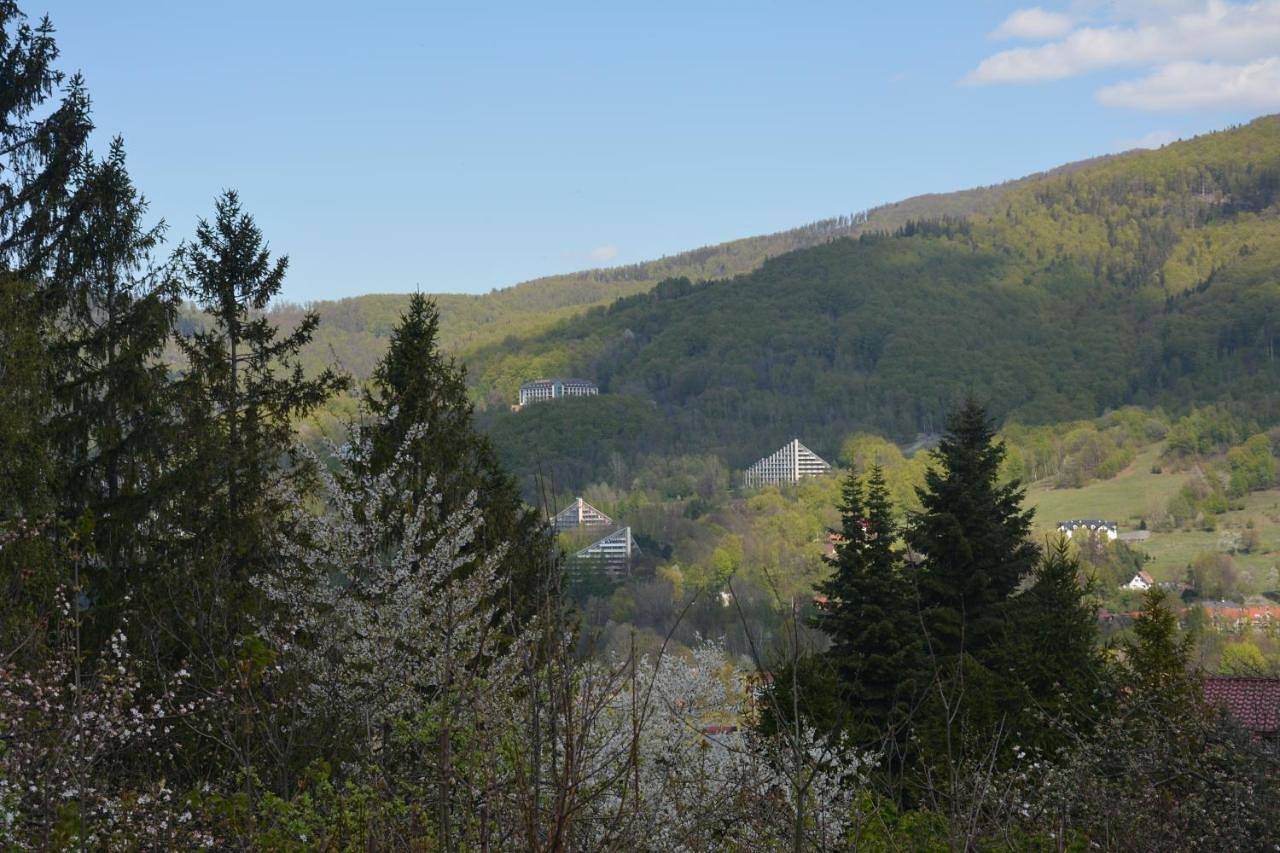 Beskidylla glamp in Ustroń, Karpaty (Polska)