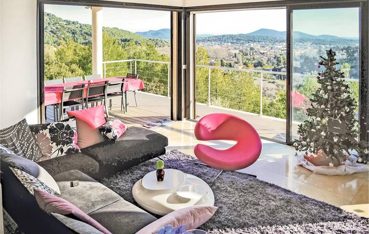 Apartment mit Meerblick, Parkplatz, Pool und Terrasse in La Valette-du-Var, Mittelmeerküste (Frankreich)