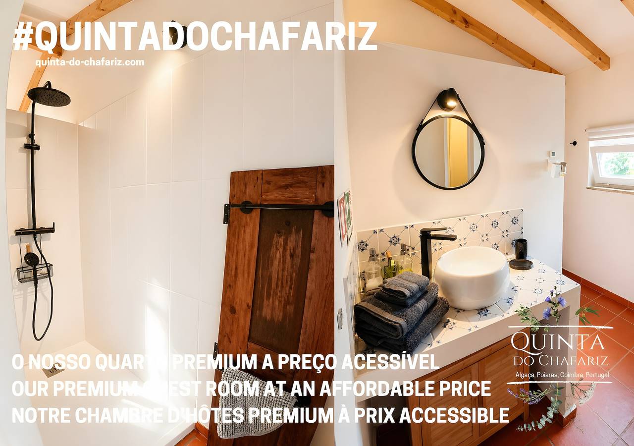 Quarto 'Quartinho Do Chafariz' com Vista para a Montanha, Wi-Fi e Ar Condicionado in Arrifana (Vila Nova de Poiares), Distrito de Coimbra
