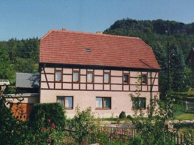 Ferienwohnung für 5 Personen, mit Terrasse in Reinhardtsdorf-Schöna