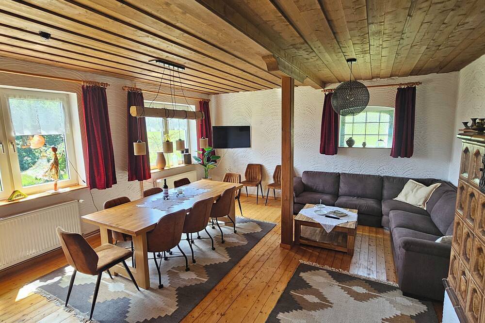 Alte Schreinerei mit Saunaraum und Hottub, Stube mit Kamin in Diemelsee, die Mittelgebirge