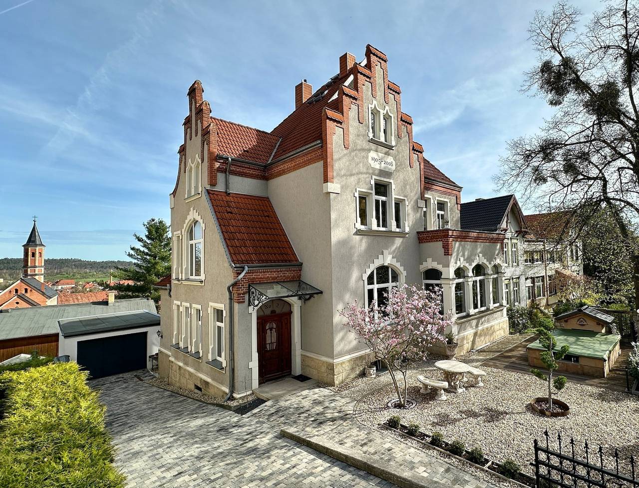 Ganze Ferienwohnung, Villa Bellevue im Harz in Blankenburg, Harzvorland