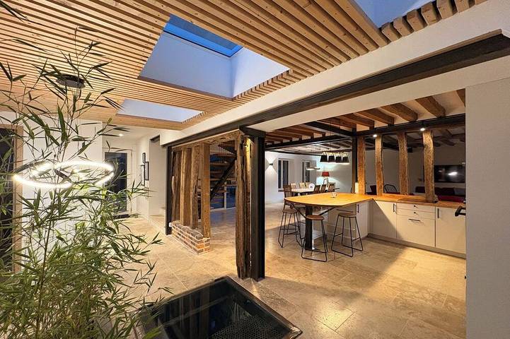 Chambre d’hôte pour 9 personnes, avec Terrasse et Jardin dans Abondant