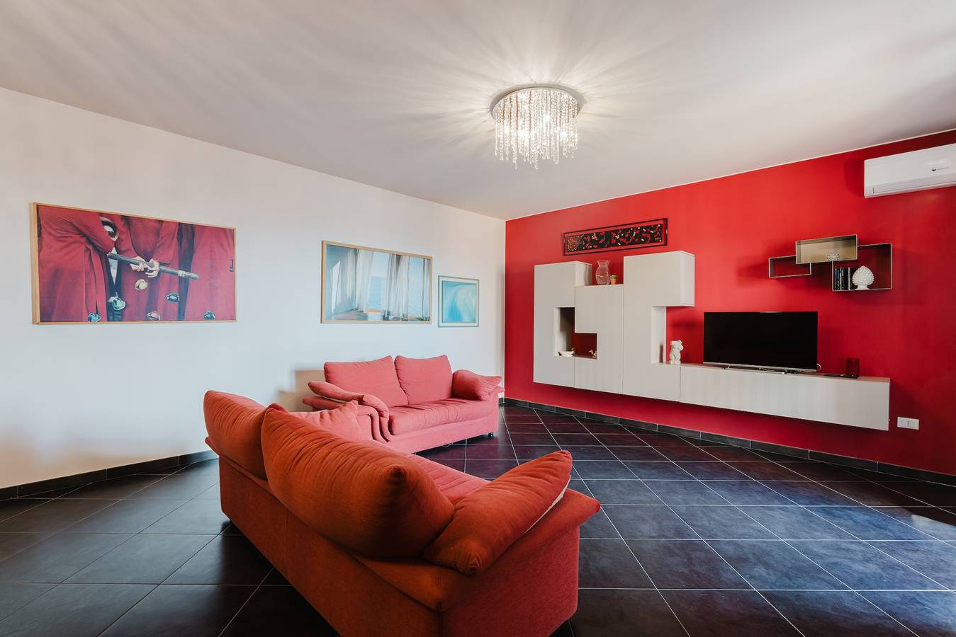 Ganze Wohnung, Apartment 'Cuore' mit Meerblick, Wlan und Klimaanlage in Marsala, Trapani Provinz