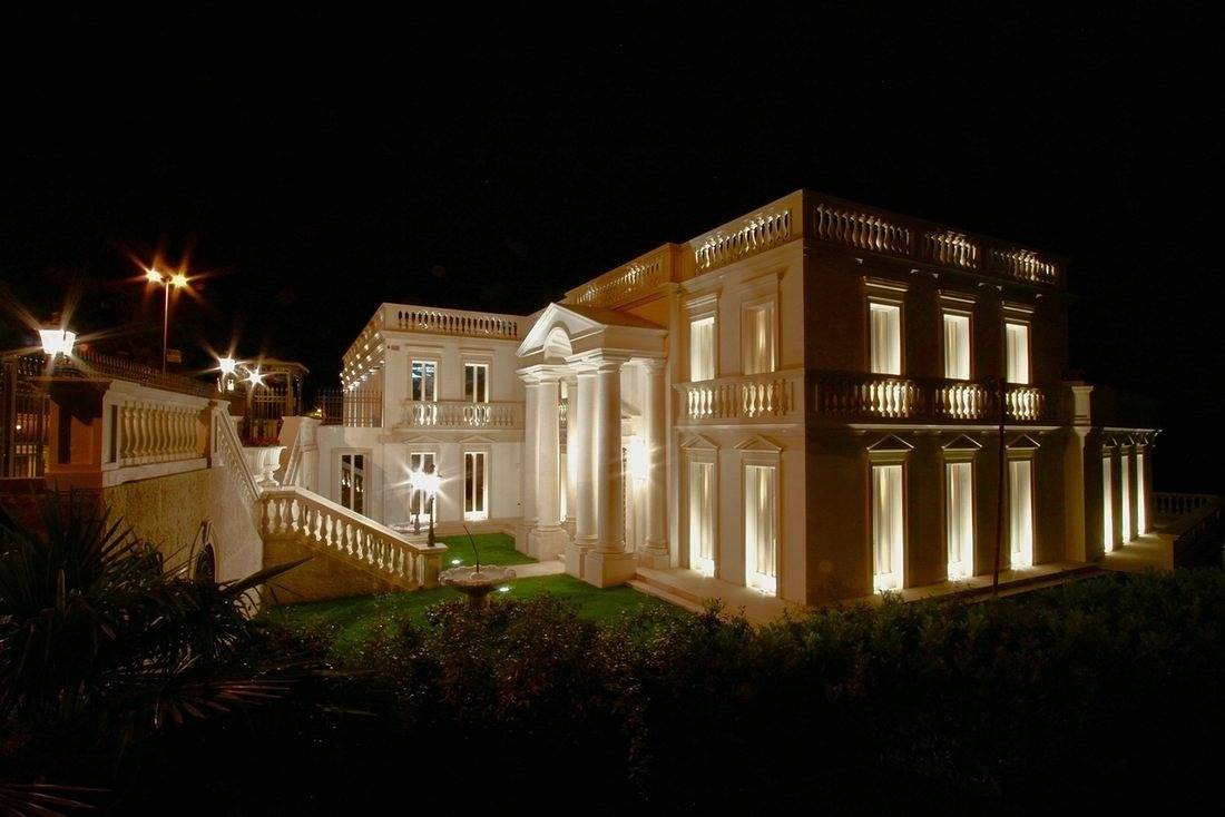 Villa Meier Ruvigliana in Lugano, Luganersee