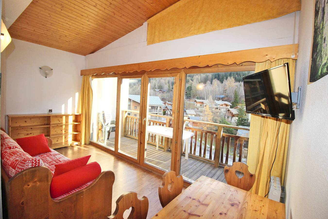 Apartamento vacacional entero, Nice flat with view on the slopes - Cv5205 in La Norma, Villarodin-Bourget