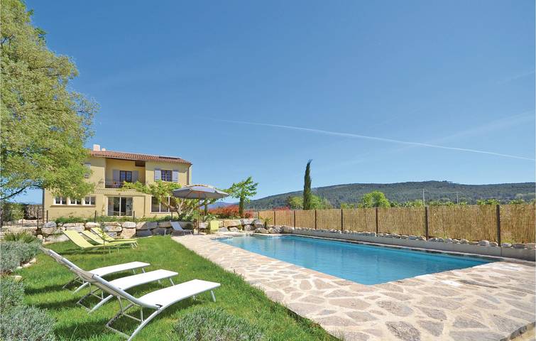 Wohnung mit Bergblick, Parkplatz und Pool in Saint-Marcellin-lès-Vaison, Parc naturel régional du Mont-Ventoux