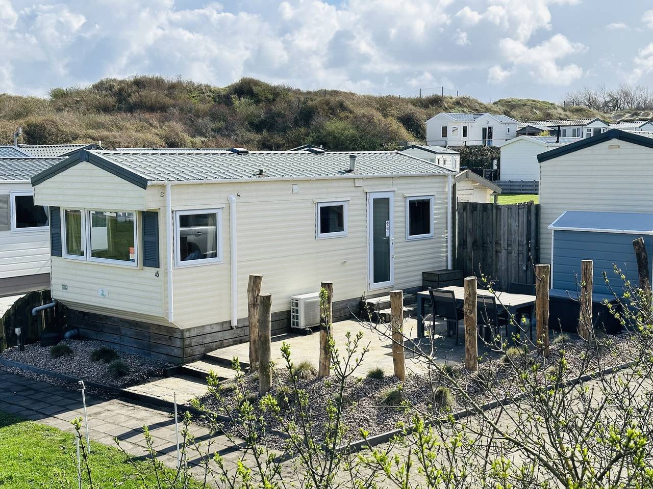 Dd 45 - Camping de Duindoorn - Airco in IJmuiden, Niederländische Nordsee
