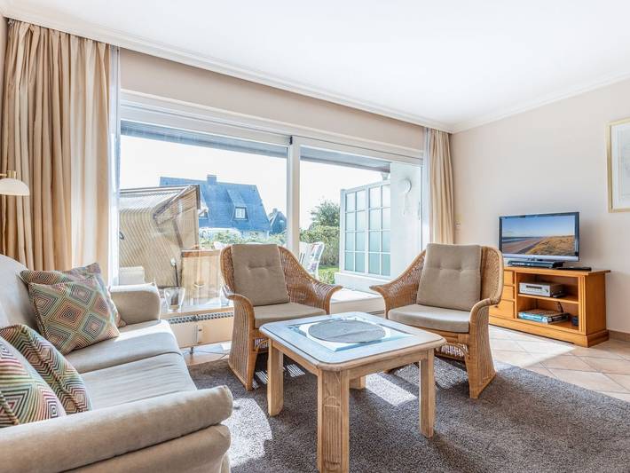 Ganze Ferienwohnung, Haus Carina, App. 55 - 3-Raum Appartement im Erdgeschoss und Untergeschoss mit ca. 65m² in Nordfriesische Inseln (Schleswig-Holstein) (Schleswig-Holstein), Wenningstedt