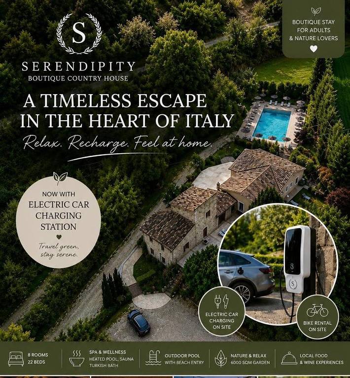 Resort per 2 persone, con Idromassaggio e Terrazza nonché Giardino e Piscina nelle Marche