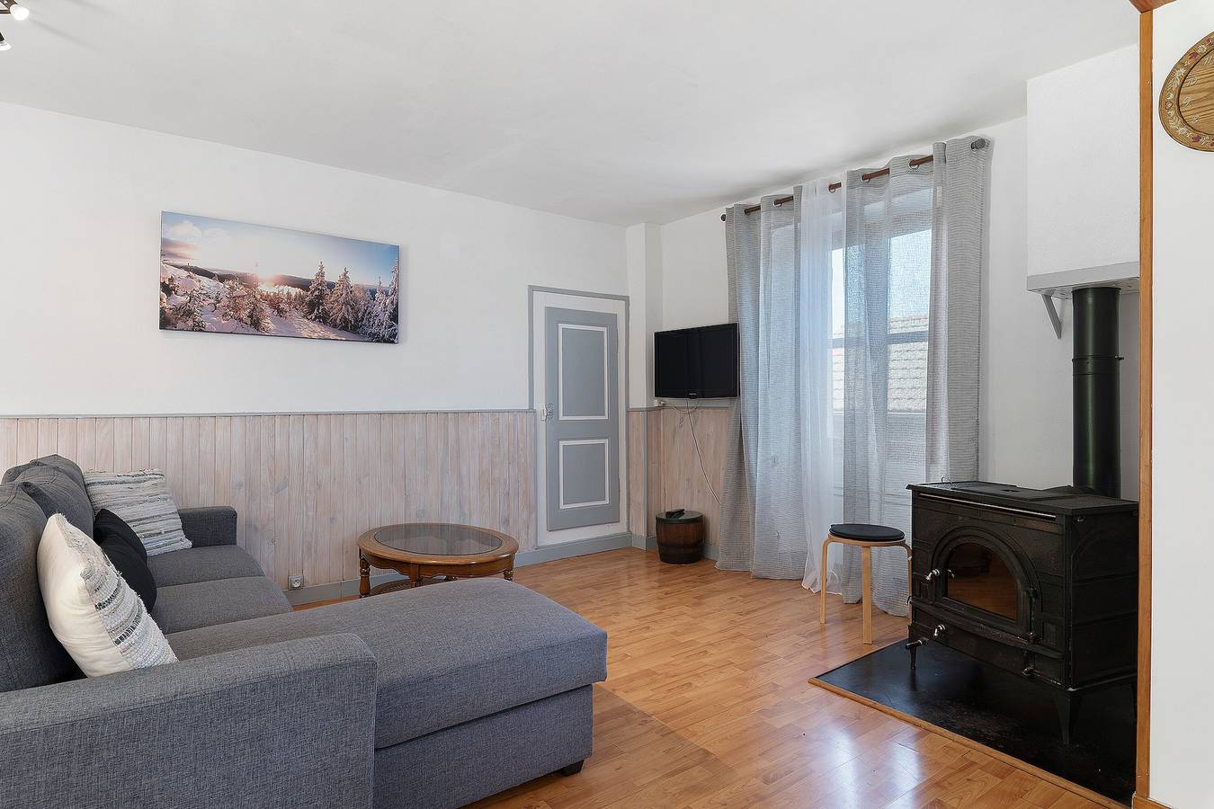 Casa de vacaciones 'Le Chavannaclub' con vistas a la montaña, terraza privada y Wi-Fi in Allevard, Isère