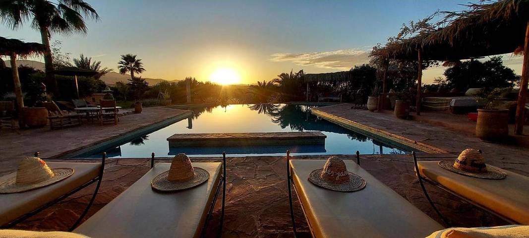 Maison d’hôte pour 2 personnes, avec sauna et vue ainsi que piscine et jardin à Ourika (roman) - 2