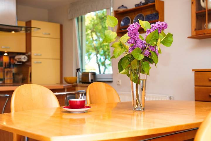 Ferienwohnung für 5 Personen, mit Terrasse und Garten sowie Ausblick in Ückeritz