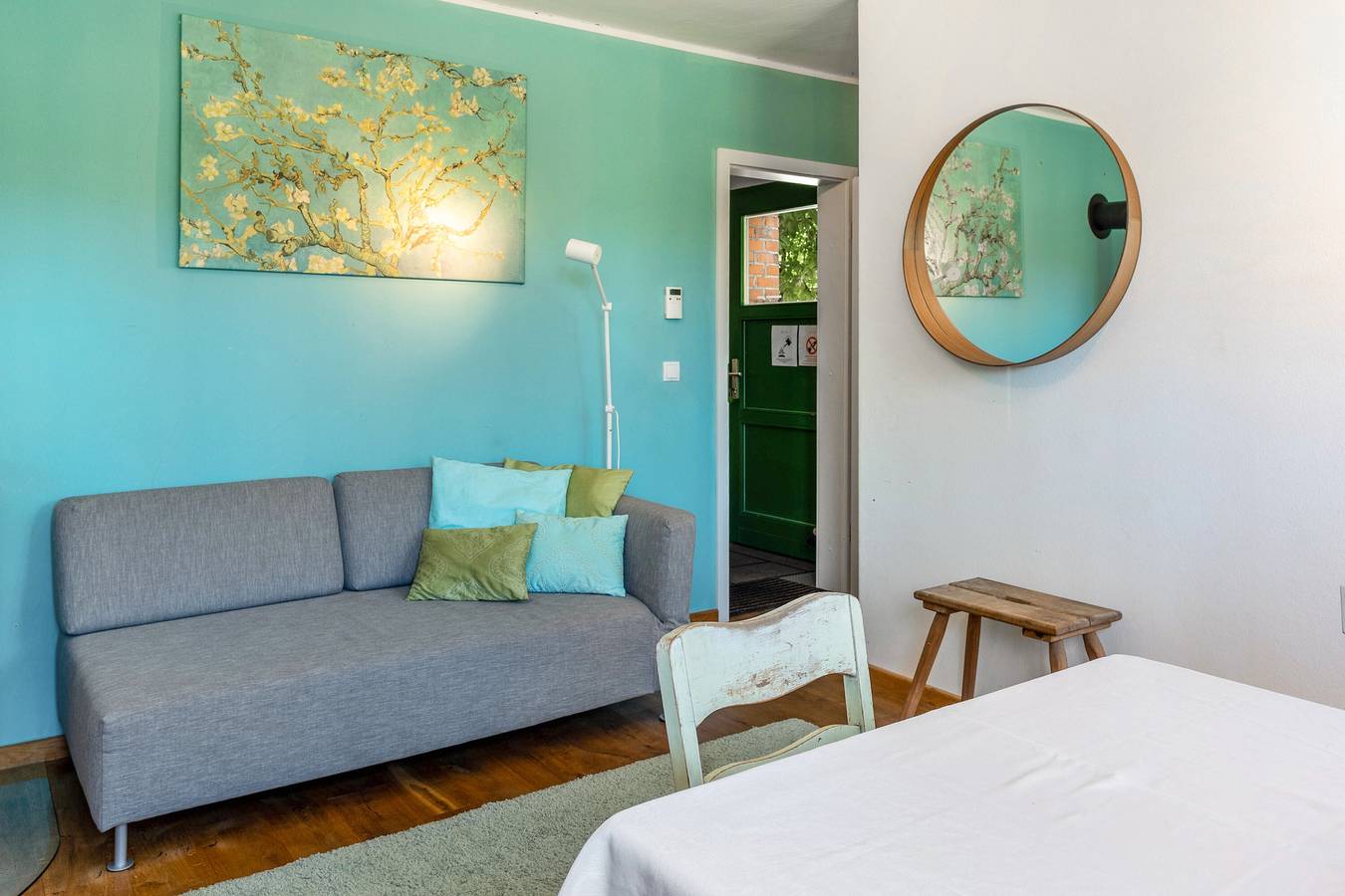Ganze Wohnung, Ferienwohnung 'Der Flusshof, Scheunenwohnung' mit gemeinsamer Terrasse, gemeinsamem Garten und Wi-Fi in Werben (Elbe), Westhavelland