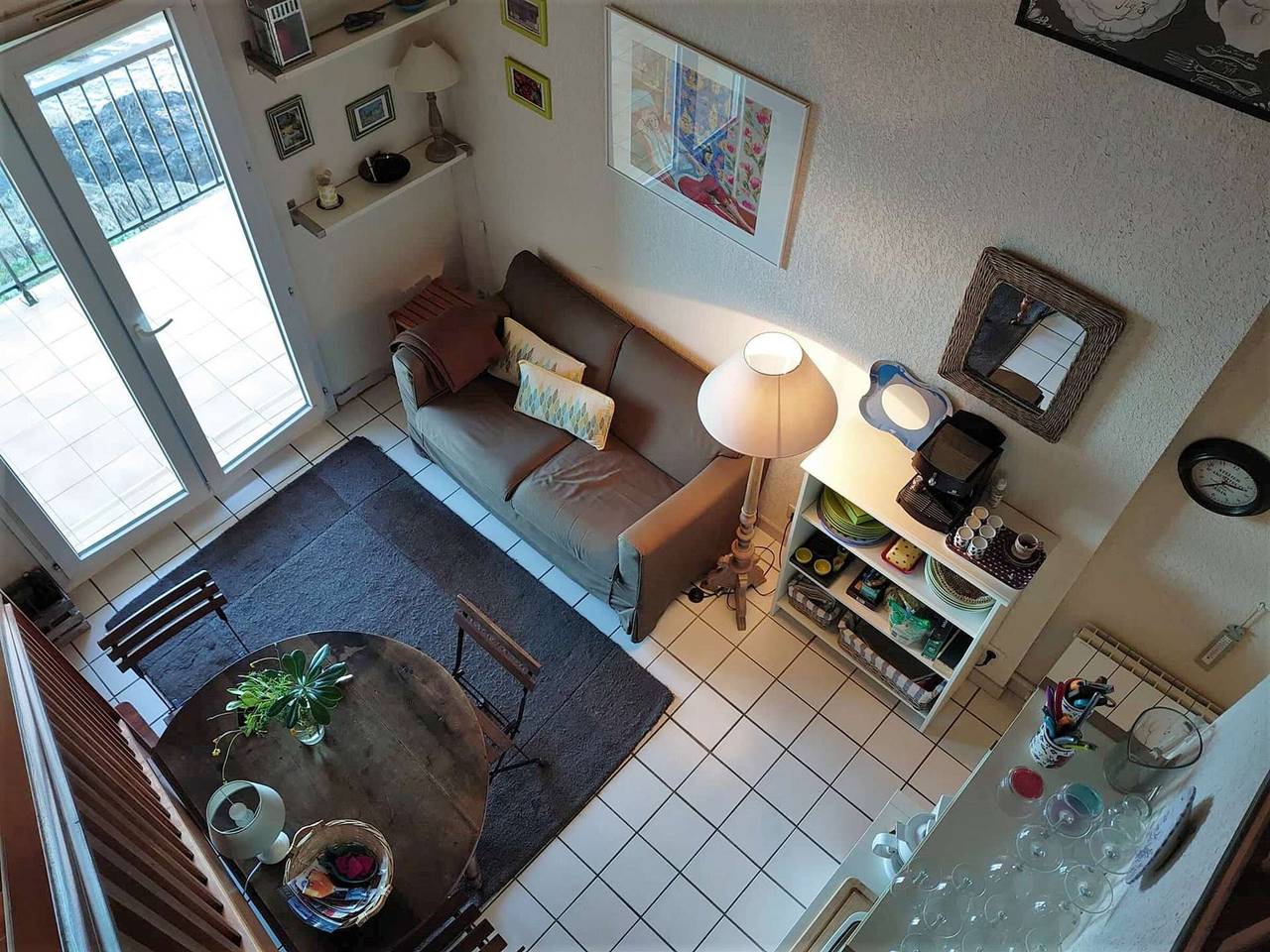 Ganze Wohnung, Maisonette-Apartment für 5 mit Meerblick in Collioure in La Côte Vermeille, Collioure