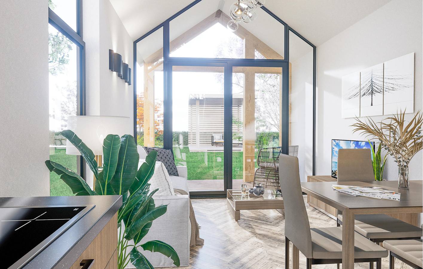 Holiday home for 4 people with garden in North Sea Netherlands