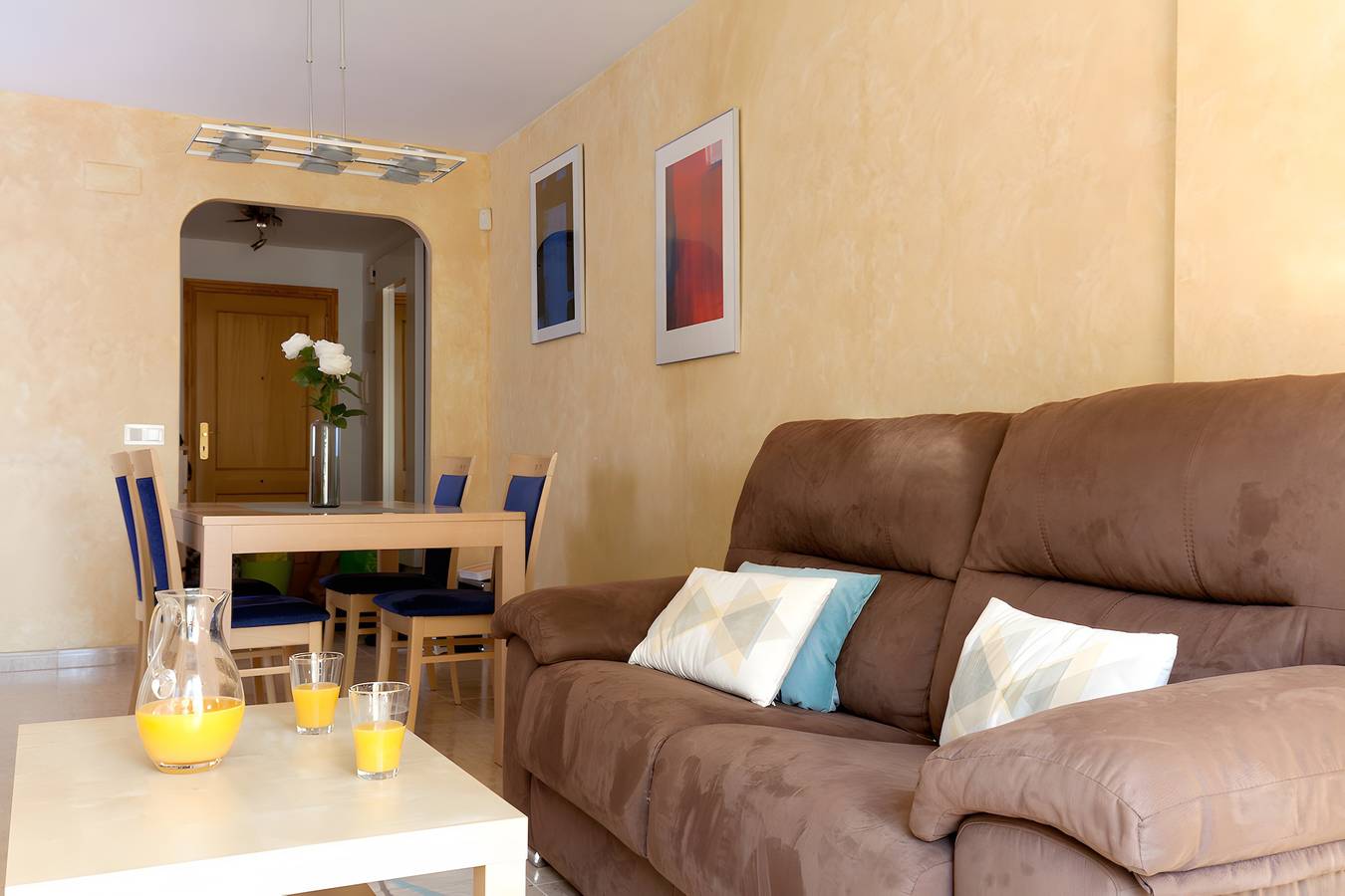 Ganze Wohnung, Ferienwohnung 'Jardines De Playa Gandia' mit Gemeinschaftspool, Wlan und Klimaanlage in Playa de Gandía, Costa de Valencia