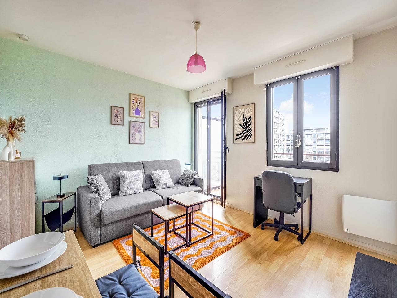Estudio entero, Amplio estudio 2P - Cerca de La Défense in Courbevoie, Altos del Sena