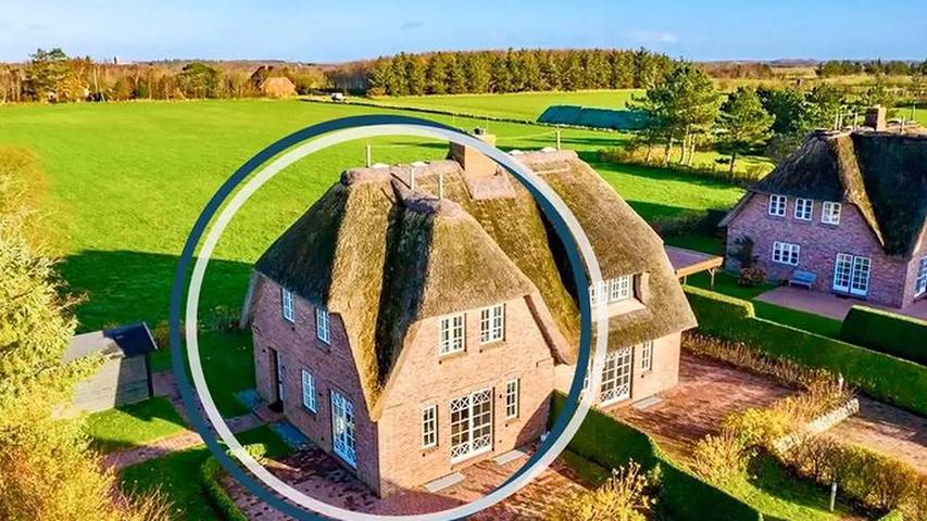 Ferienhaus für 5 Personen, mit Terrasse und Garten sowie Pool und Sauna in Utersum