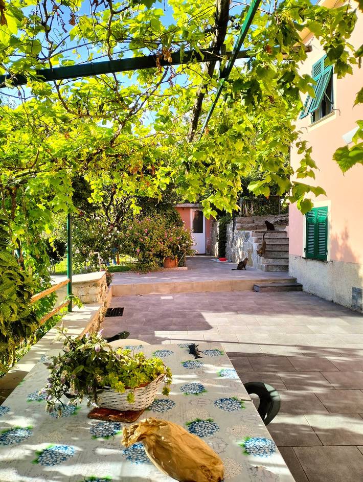 Appartamento per 4 persone, con Balcone e Terrazza nonché Giardino a Comune di Lavagna